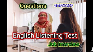 Listening Test  English Listening Test  thecreativeteam6326 [upl. by Riggins]