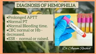 Hemophilia A and B Causes Signs and Symptoms Complications and Diagnosis [upl. by Brunhild]