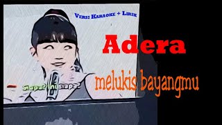 adera melukis bayangmu karaoke [upl. by Ely209]