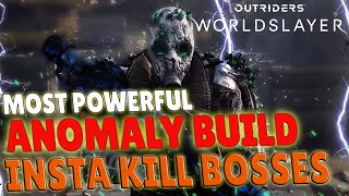 FASTEST BOSS KILLER  1 SHOT KILLS  Best Anomaly Technomancer Build  Outriders Worldslayer [upl. by Humfrey]