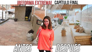 Transformación TERRAZA💪 Con Poco Dinero💰 ¡PASO A PASO CAPÍTULO FINAL [upl. by Iret]