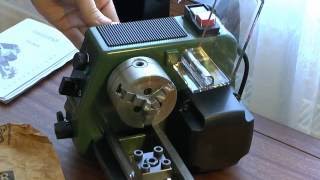 Proxxon PD 250E 1 Распаковка и первые впечатления от станка  Review of the desktop lathe [upl. by Mattox]