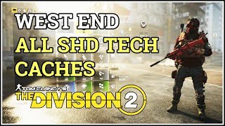 All SHD Tech Caches West End Division 2 [upl. by Halette]