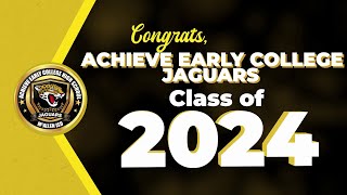 Achieve Early College High School Graduation 2024  McAllen ISD [upl. by Wohlen344]