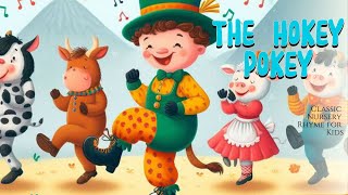 The Hokey Pokey  Classic Nursery Rhyme for Kids [upl. by Rafaelia294]