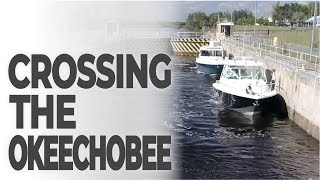 How to take your boat through a Lock on the Okeechobee Waterway [upl. by Nueormahc]