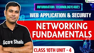 Networking Fundamental  Web Application And Security  Class 10th Information Technology  Unit  4 [upl. by Esac]