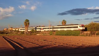 4K Rodalies de València UT 447 Renfe [upl. by Nelson]