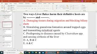 Trematodes 2 التريماتودا الجزء الثاني [upl. by Marozik]