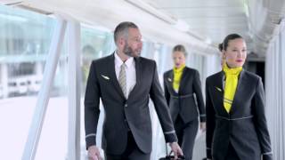 Vueling Cabin Crew New Uniforms [upl. by Hwu]