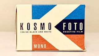 KOSMO FOTO MONO 100 FILM REVIEW [upl. by Tania]