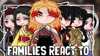 💘Demon Slayer Families react to their kids all parts [upl. by Shulem430]