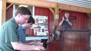 Swanson and Mancuello 12TH STREET RAGCentral PA Ragtime FestivalJune 23 2013Street Piano [upl. by Mayman]