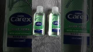 New  CUSSONS CAREX AntiBacterial Aloe Vera  Hand Gel Sanitizer [upl. by Annoik331]