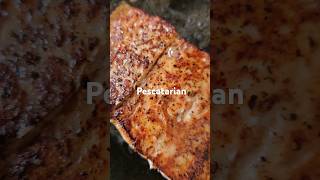 pescatarian diet pescatarian shortvideo shortvlog shorts fish salmon homecook [upl. by Justen585]