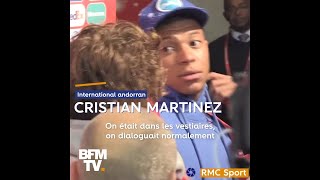 Le joueur dAndorre qui a enlevé la capuche de Kylian Mbappé explique son geste [upl. by Krug165]