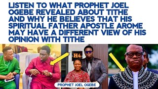 HEAR WHAT PROP JOEL SAID ABOUT TITHE amp WHY HE BELIEVE HIS SPIRITUAL FATHER MAY HAVE A DIFFERENT VIEW [upl. by Nirad]