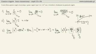 Granice ciągów  kurs do poziomu rozszerzonego [upl. by Dinin]