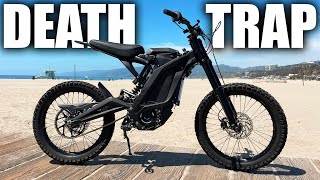 This 70 MPH ebike is DANGEROUS [upl. by Hutner]