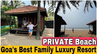 South Goa only Private Beach Resort  Best Family resort in Goa  Agonda Beach Resorts  Goa Luxury [upl. by Nevar]