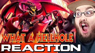 SINNER ADAM SONG  What a Hellhole  Hazbin Hotel Animatic【Song By MilkyyMelodies‬】REACTION [upl. by Leatrice]