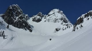 Chair Peak Basin Backcountry [upl. by Ayotna]