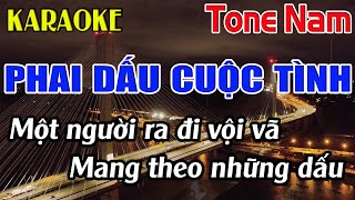 Phai Dấu Cuộc Tình Karaoke Tone Nam Karaoke Đăng Khôi  Beat Mới [upl. by Enyal292]