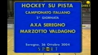 Hockey Su Pista Rink Hockey Seregno vs Valdagno [upl. by Isadore]