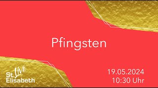 Pfingsten  Gottesdienst am 19052024 um 1030 Uhr aus PostbauerHeng [upl. by Ariom]