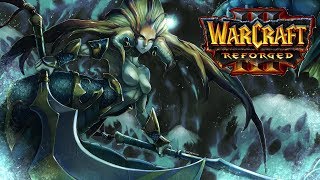 Warcraft III Reforged Naga Sea Witch Level 6 Tornado Gameplay [upl. by Fried]