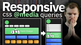 CSS Media Queries Tutorial for Responsive Design [upl. by Eniaj]