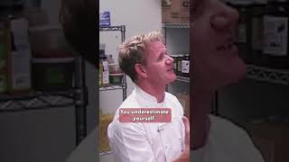 GordonRamsay Proves He Has a Big Heart hellskitchen [upl. by Yxel]