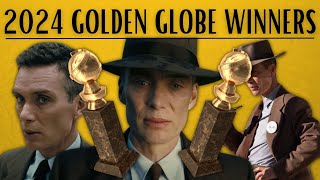 2024 GOLDEN GLOBE WINNERS LIVE REACTION [upl. by Maharg]