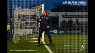 HIGHLIGHTS AFC Telford United vs Stourbridge Southern League Premier Central  27th January 2024 [upl. by Griffy]