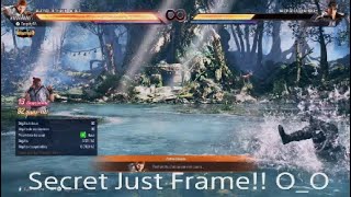 Hwoarang Secret Just Frame Move  Double Just Frame Combo WTF  🤯  Tekken 8 [upl. by Edals]