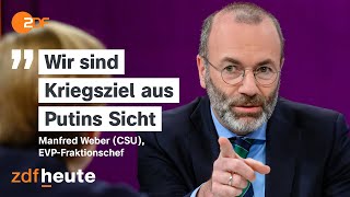 Wehrlos ohne die USA Ließe Trump uns mit Putin allein  maybrit illner vom 01 Februar 2024 [upl. by Cirderf]