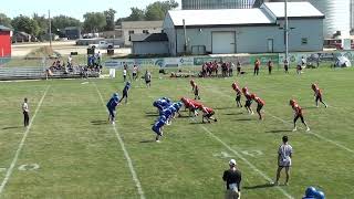 ElktonLake Benton JH Football vs Dell Rapids St Mary  09142024 [upl. by Anallese196]