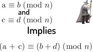 Congruence Modulo n Addition Proof [upl. by Heyer]