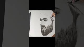 Rohit Sharma sketch tutorial🤩🤩shorts viral trending sketch [upl. by Felicie]