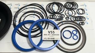 Montabert V55 BRV55 86633856 Diaphragm Kit Membrane Seal Kit 86664380 [upl. by Dayiz]