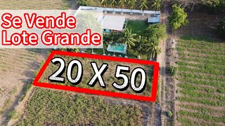 🔴VENDIDO🔴 Lote en venta de 20x50 cerca del Aeropuerto y la Costa del Sol [upl. by Daveta]