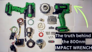 TEARDOWN TANZU 800nm Impact Wrench [upl. by Yasdnil]