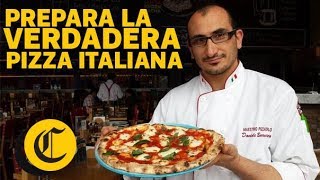 Prepara la verdadera pizza italiana [upl. by Asa]