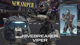 Sniper model in the shop and new helmet  Hivebreaker Viper  Halo infinite Store [upl. by Bremen]