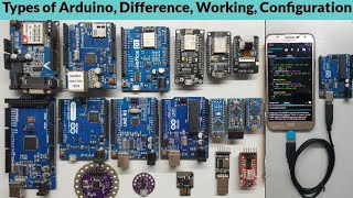 Arduino Types difference Configuration working Comparison Guide  Roboticmind [upl. by Neleh]