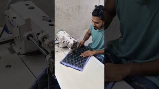 short daimand design fast sewing techniques 💯 [upl. by Eimareg]