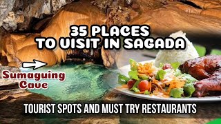 ALL 35 SAGADA TOURIST SPOTS 2024  MUST TRY RESTAURANTS IN SAGADA  Places to visit in Sagada [upl. by Ronda]