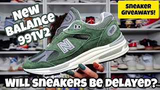 New Balance 991v2  Port Strike  Sneaker Giveaway on IG [upl. by Bobbette]