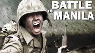 Battle of Manila  1945  Liberation of the Philippines by the US Army  Documentary [upl. by Reibaj736]