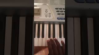 wavin flags knaan piano tutorial shorts [upl. by Eixirt376]